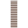 Store zèbre marron 55x230 cm largeur du tissu 50,9 cm polyester 