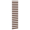 Store zèbre marron 55x230 cm largeur du tissu 50,9 cm polyester 