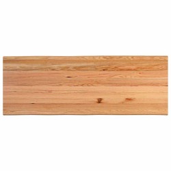 Dessus de table marron clair bois chêne massif rectangulaire 