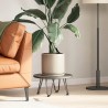 Pieds en épingle à cheveux pour table basse 4 pièces Acier naturel 20 cm Acier massif 