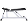 Banc d'entraînement avec jeu d'haltères 60,5 kg 