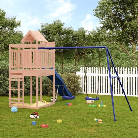 Aire de jeux d'extérieur bois massif de douglas 