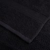 Serviettes d'invité de qualité supérieure SOLUND 10 pcs noir 