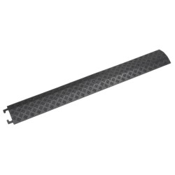 Rampes de protection de câble 2 pcs 98,5 cm Noir 