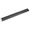 Rampes de protection de câble 2 pcs 98,5 cm Noir 
