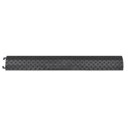Rampes de protection de câble 2 pcs 98,5 cm Noir 