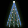 Guirlande lumineuse d'arbre de Noël 300 LED Bleu 300 cm 