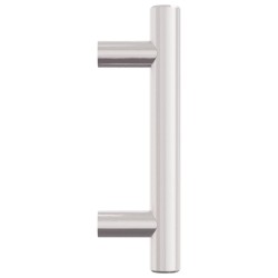 Poignées d'armoire 20 pcs argenté 64 mm acier inoxydable 
