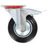 24 pcs Roulettes pivotantes 160 mm 