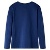 T-shirt enfants à manches longues bleu marine 104 