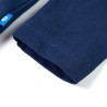 T-shirt enfants à manches longues bleu marine 104 