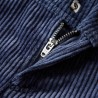 Pantalons pour enfants velours côtelé bleu marine 92 