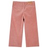 Pantalons pour enfants velours côtelé rose ancien 140 