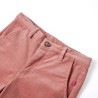 Pantalons pour enfants velours côtelé rose ancien 140 