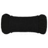 Corde de travail Noir 4 mm 25 m Polyester 