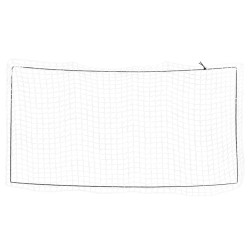 Filet pour remorque avec corde élastique blanc 4x2 m PP 