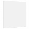 Toiles à peindre 12 pcs blanc tissu et bois massif pin 
