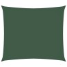 Voile de parasol tissu oxford rectangulaire 2,5x3 m vert foncé 