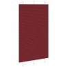 Store plissé rouge bordeaux 115x200 cm largeur du tissu 114,4cm 