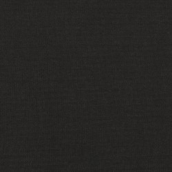 Repose-pied Noir 45x29,5x35 cm Tissu 