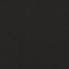 Repose-pied Noir 45x29,5x35 cm Tissu 