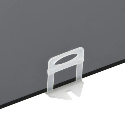 Clips de nivellement de carreaux 1000 pcs 1,5 mm 