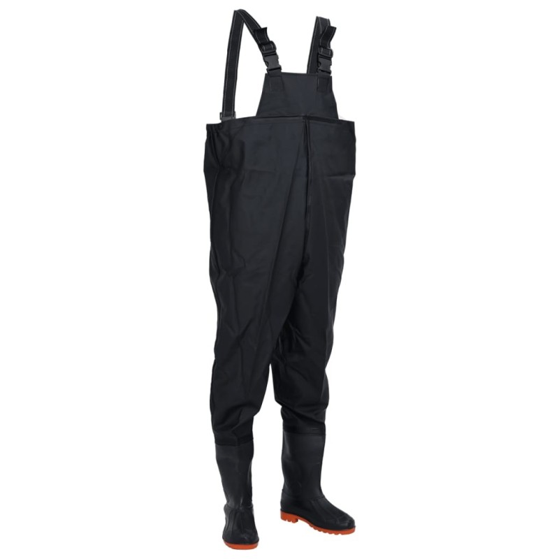 Cuissardes avec bottes noir taille 39 