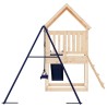 Aire de jeux d'extérieur bois de pin massif 