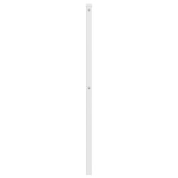 Tête de lit métal blanc 150 cm 