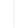 Tête de lit métal blanc 150 cm 