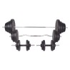 Ensemble d'haltères et barres d'haltères 120 kg 