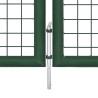 Portillon Acier 350x100 cm Vert 