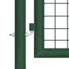 Portillon Acier 350x100 cm Vert 