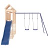 Aire de jeux d'extérieur bois de pin massif 