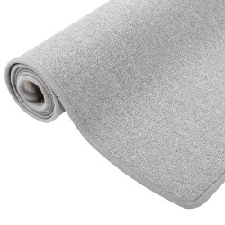 Tapis de couloir Gris clair 50x300 cm 