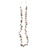 Guirlandes de fleurs de Noël 6 pcs rose 250 cm 