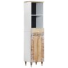 Ensemble de meubles de salle de bain 5 pcs bois manguier massif 