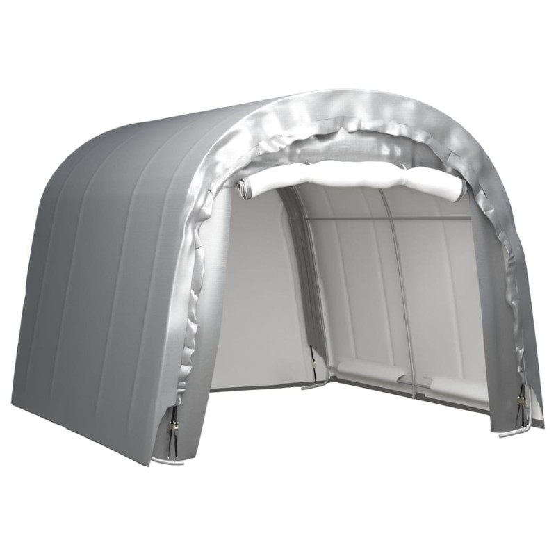 Tente de rangement 300x300 cm Acier Gris 