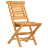 Ensemble à manger de jardin 5 pcs Bois de teck massif 