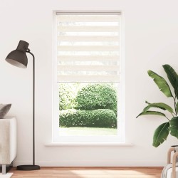 Store zèbre beige marbré largeur du tissu 100,9 cm polyester 