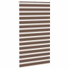 Store zèbre marron 135x200cm largeur du tissu 130,9cm polyester 