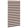 Store zèbre marron 135x200cm largeur du tissu 130,9cm polyester 