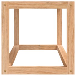 Porte-serviette 60x20x20 cm Bois massif de noyer 