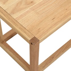 Porte-serviette 60x20x20 cm Bois massif de noyer 