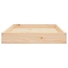Lit pour chien 71,5x54x9 cm Bois de pin solide 