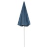 Parasol de plage bleu 240 cm 