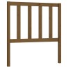 Tête de lit Marron miel 81x4x100 cm Bois massif de pin 