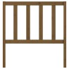 Tête de lit Marron miel 81x4x100 cm Bois massif de pin 