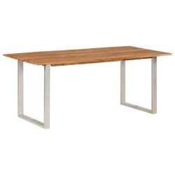 Table de salle à manger 180x90x76 cm Bois d'acacia massif 