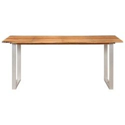 Table de salle à manger 180x90x76 cm Bois d'acacia massif 
